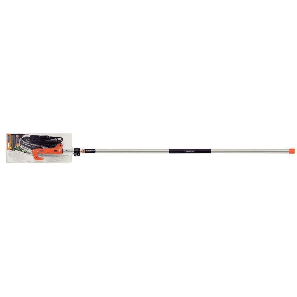 Podador De Galhos Serrote Profissional 13&quot; / 330 Mm Cabo Metálico Extensível Até 3 M