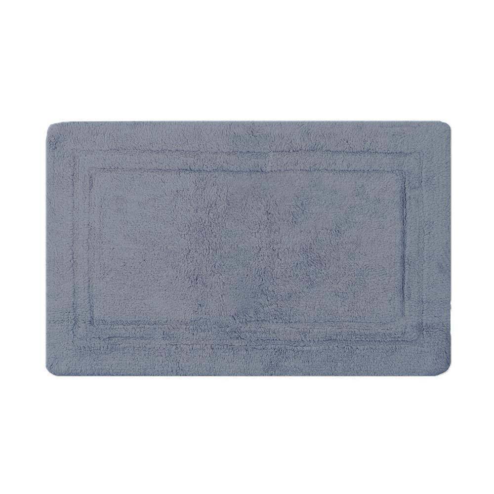 Tapete De Banheiro Bogotá 2000G 50X80Cm Indigo Naturalle
