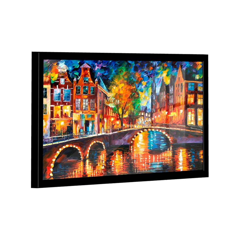 Quadro Pintura Ponte -- BR Artes