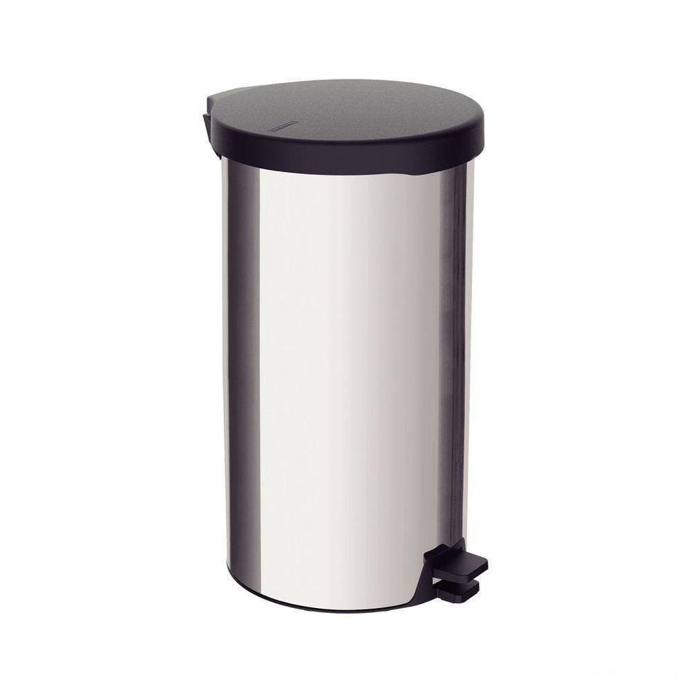 Lixeira Inox Com Pedal New Tramontina Com Acabamento Polido 20 L Tramontina