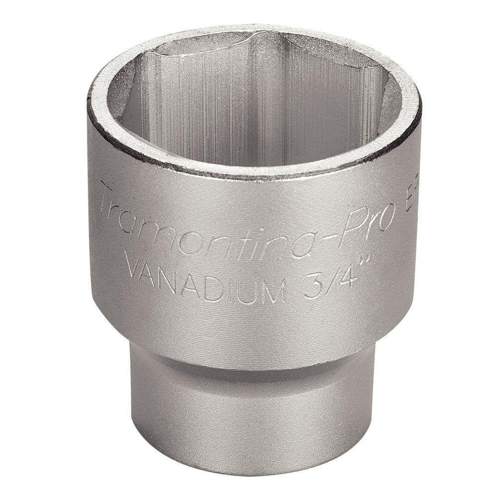 Soquete Sextavado Em Aço Cromo Vanádio 41 Mm - Encaixe 3/4” Tramontina Pro Tramontina