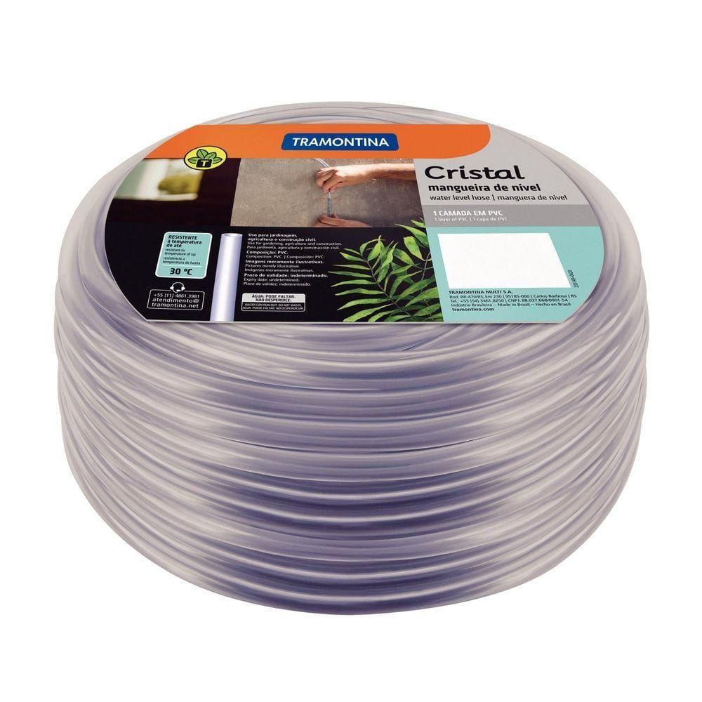 Mangueira De Nível Cristal Tramontina 5/16” X 1,5 Mm 1 Camada 50 M Tramontina