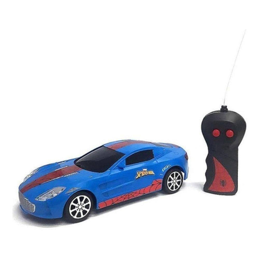 Carrinho Controle Remoto Homem Aranha Web Charge 7 Funções