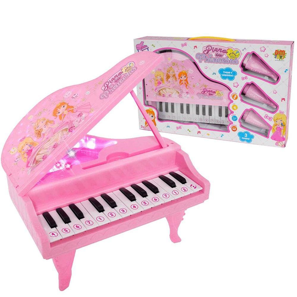 Piano Musical Infantil - Unicórnio - 6303 - Braskit - Real Brinquedos