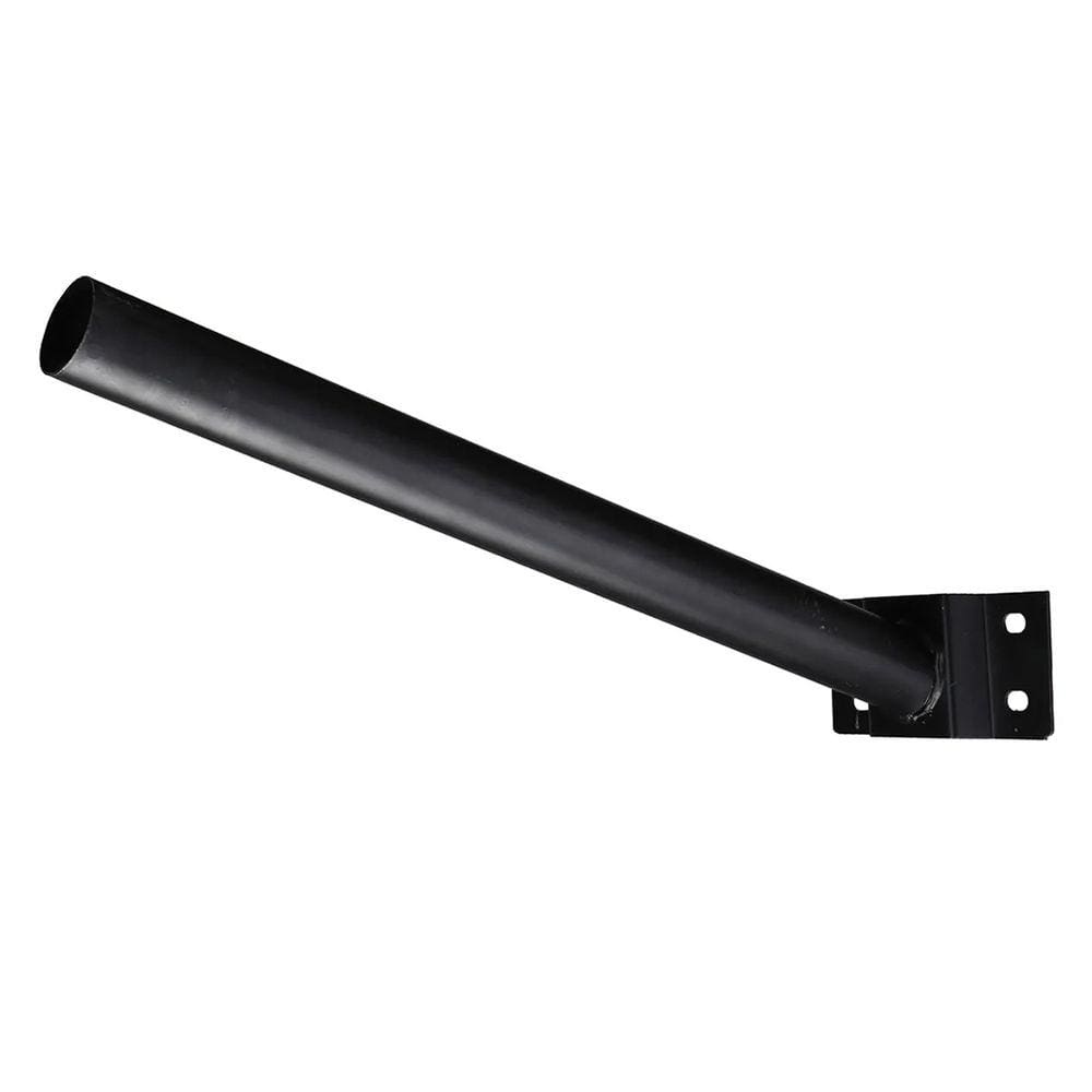 Suporte Luminaria Solar Barra Poste Aço Pintura Eletrostatica Rua Quintal Jardim