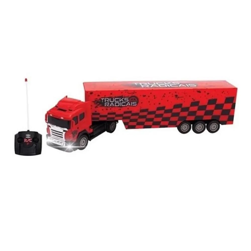 Brinquedo Caminhão Com Controle Remoto Big Truk