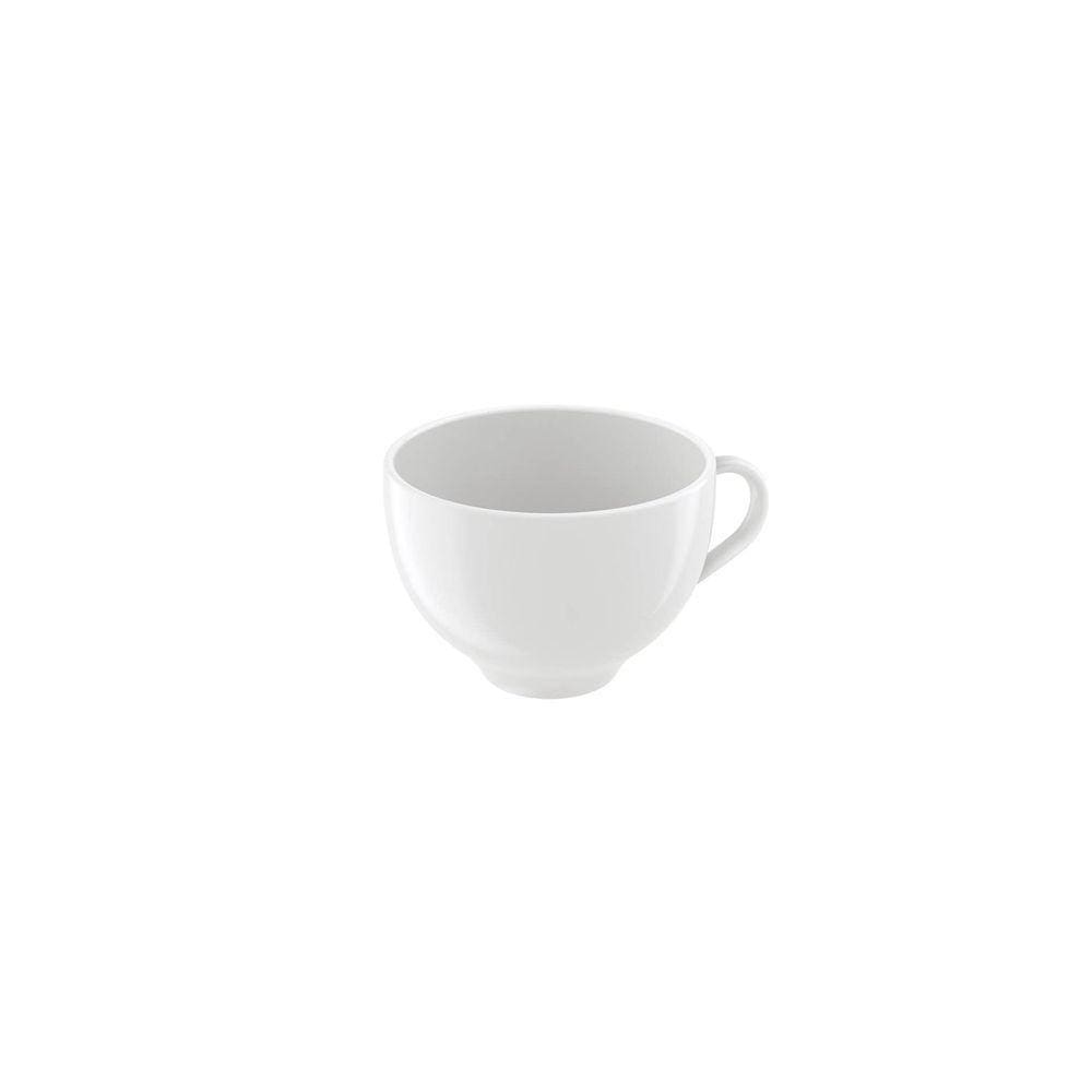 Xicara De Chá 250ml Tramontina Em Porcelana Branca Tramontina