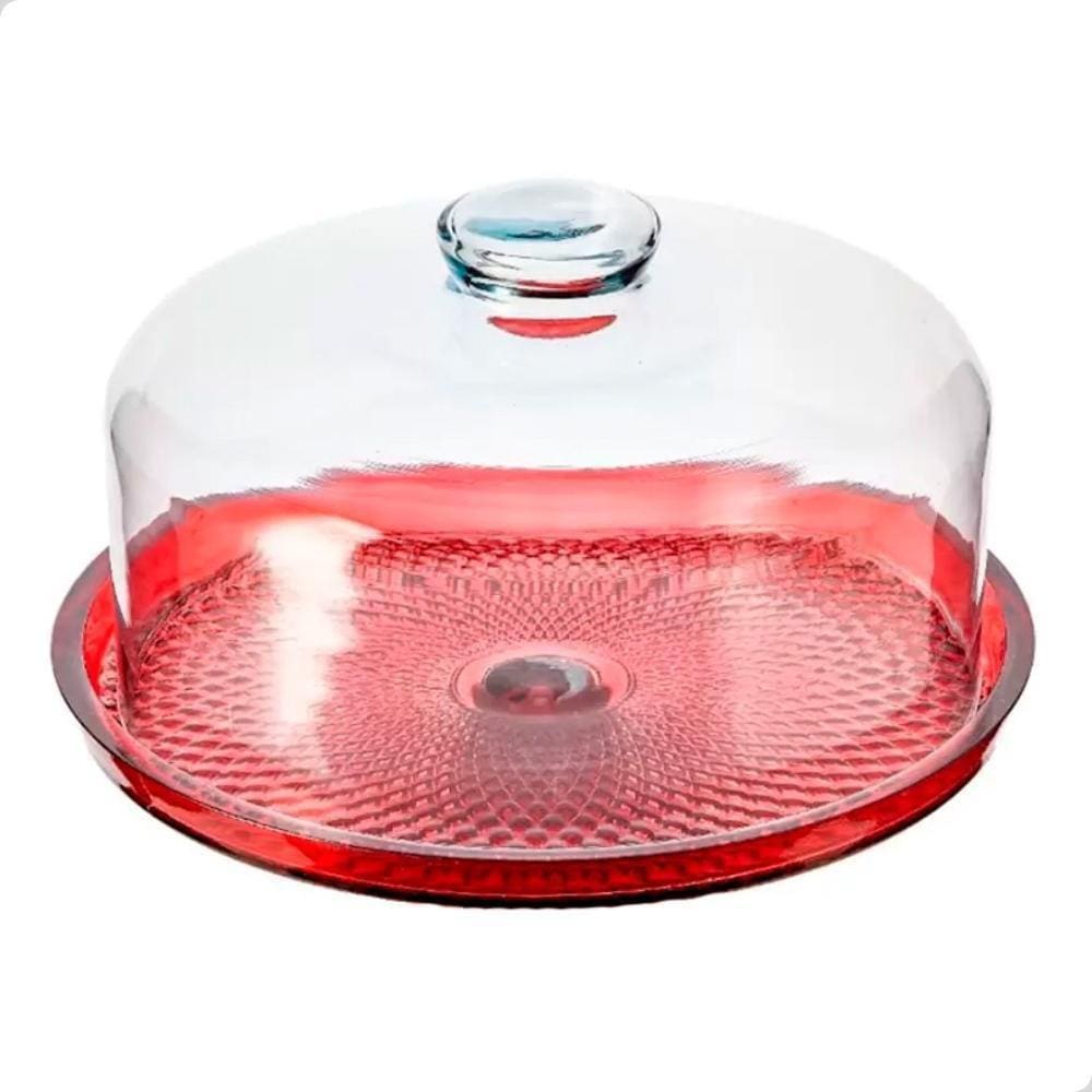 Boleira Vidro Reciclado Vitazza | 28cm