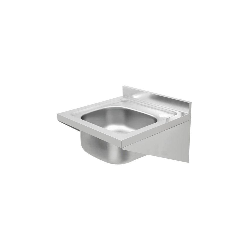 Lavatório Industrial De Parede Tramontina Em Aço Inox Tramontina