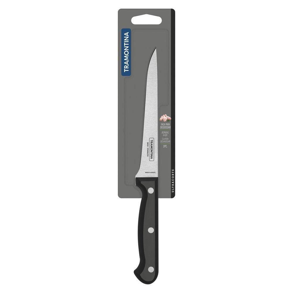 Faca Para Desossar Ultracorte Com Lâmina Em Aço Inox E Cabo De Polipropileno Preto 6"