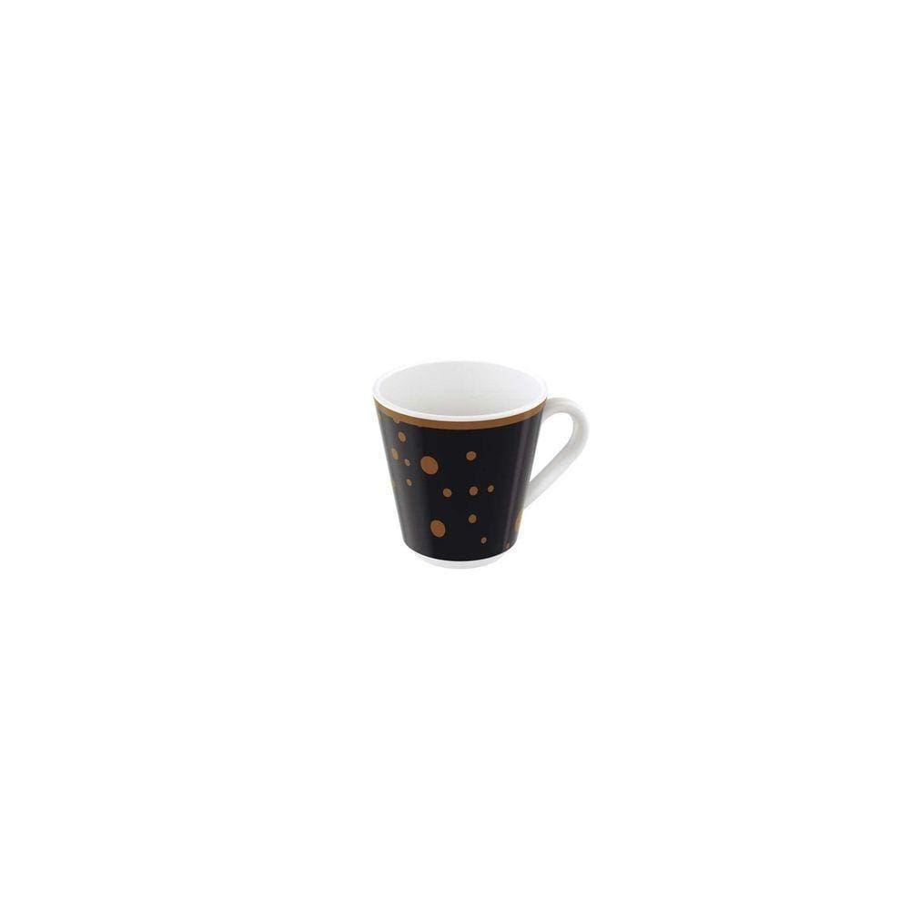 Xícara Café Tramontina Valentina Em Porcelana Decorada 70 Ml Tramontina