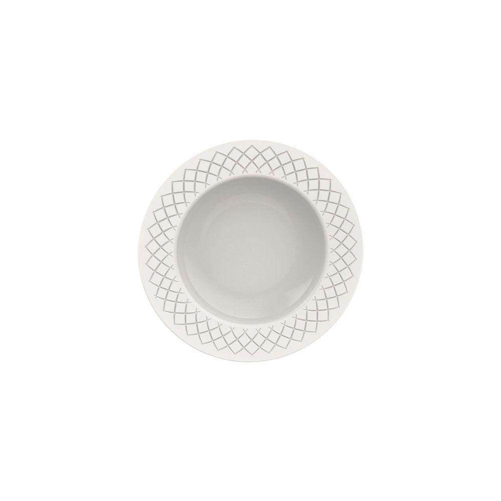 Prato Fundo Tramontina Ingrid Em Porcelana 23 Cm Tramontina