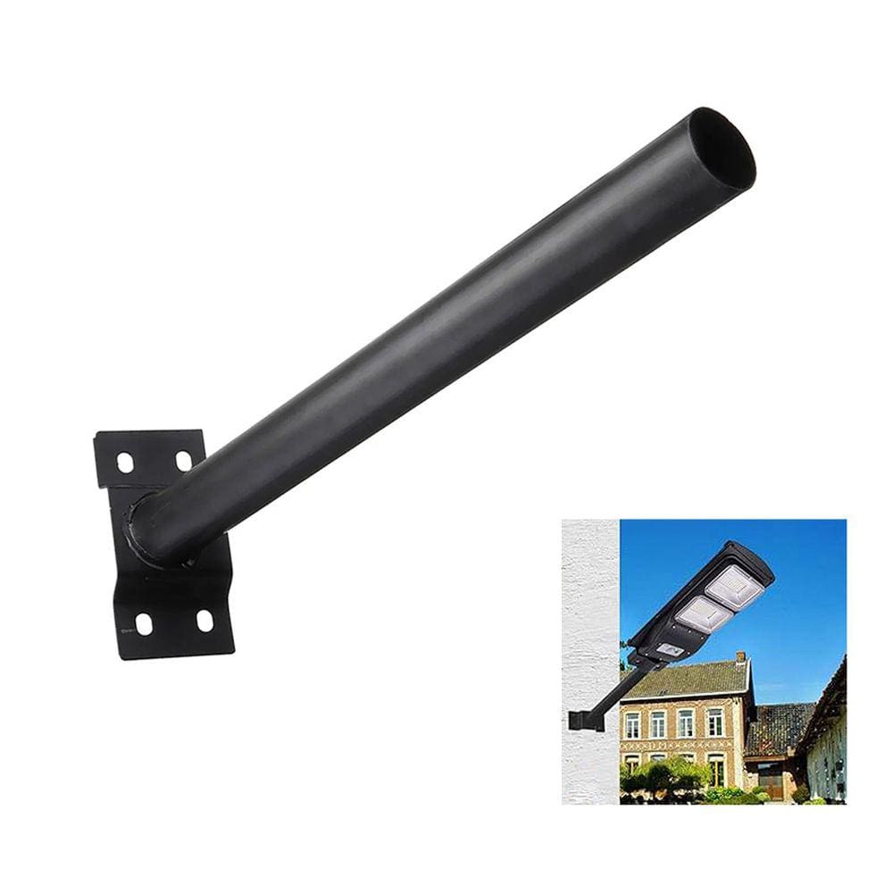 Suporte Luminaria Solar Pintura Eletrostatica Aço Barra Poste Segurança Iluminaçao