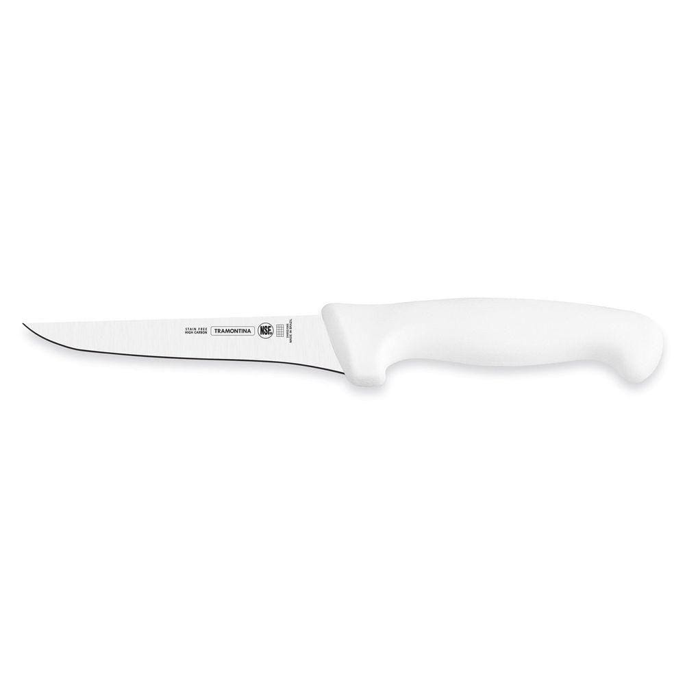 Faca Para Desossar 5" Tramontina Em Aço Inox Branco Tramontina