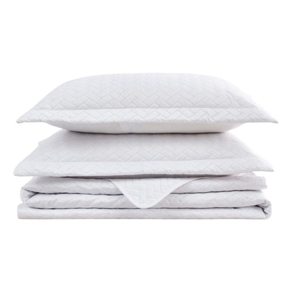 Colcha Casal Cobre Leito Roupa De Cama Colcha Kit 3 Peças