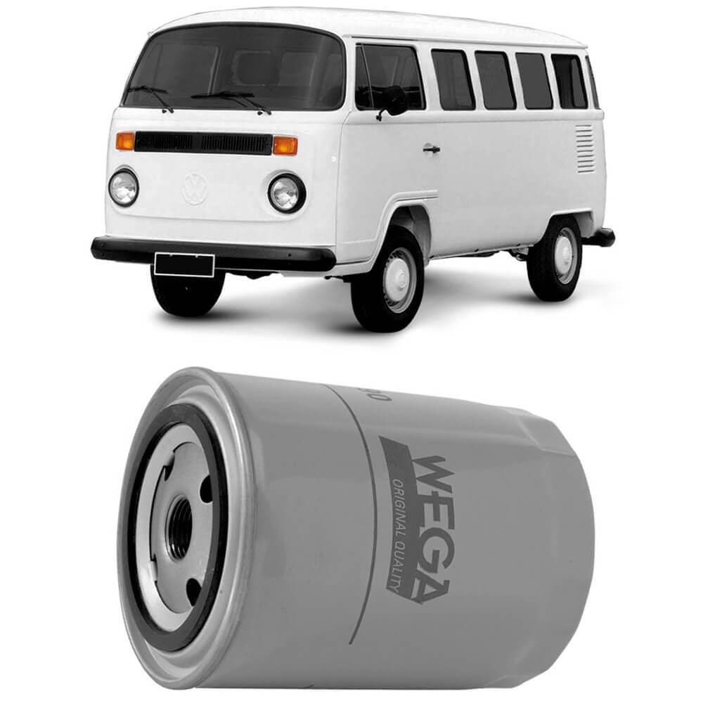 Filtro Óleo Volkswagen Kombi 1.6 8V 81 a 86 WEGA WO-590