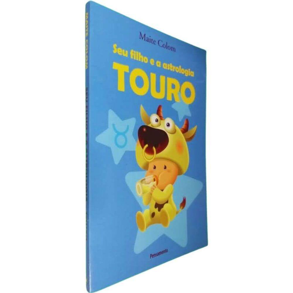 Livro Físico Coleção Seu Filho e a Astrologia Touro Maite Colom
