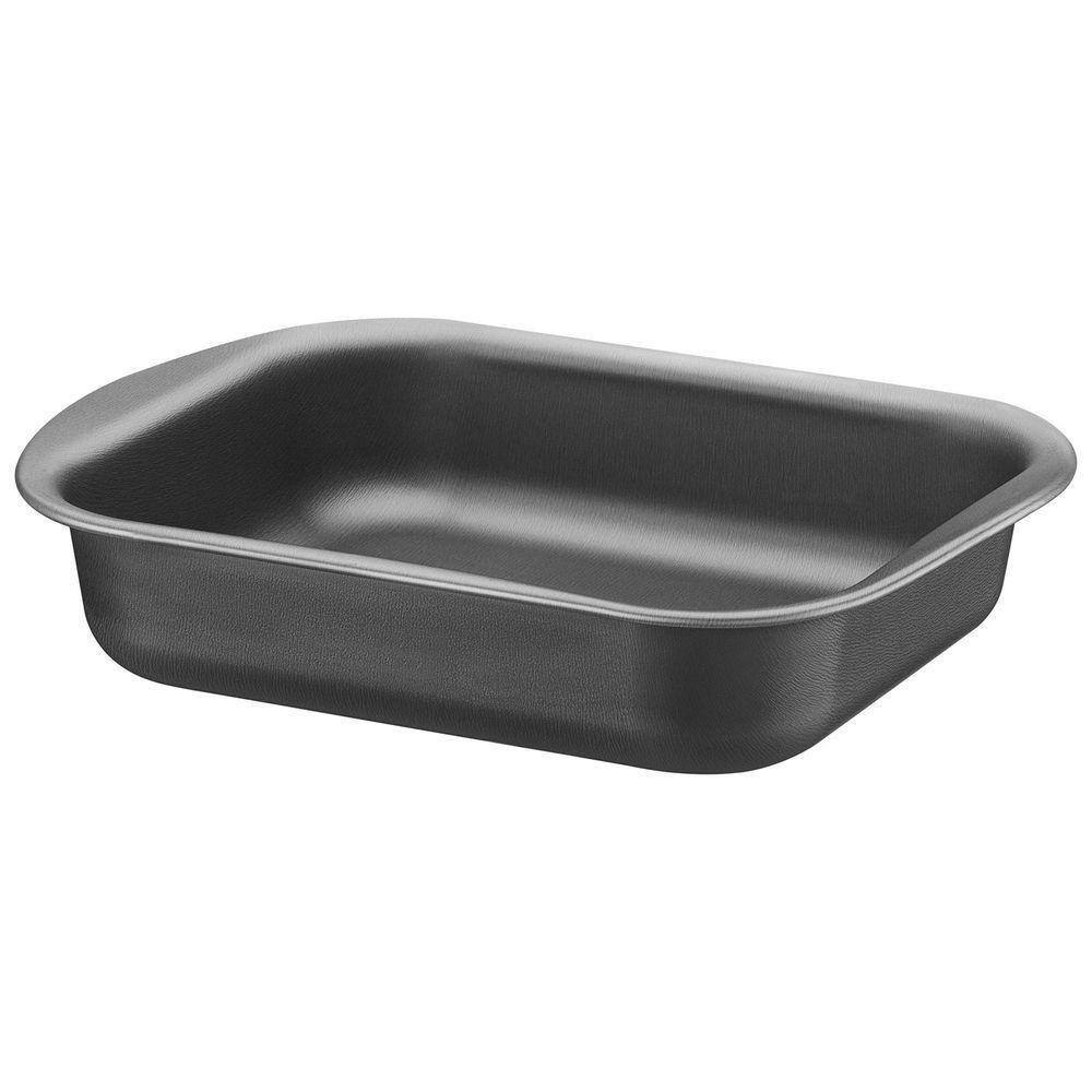 Assadeira Funda Em Alumínio Com Revestimento Antiaderente Starflon Grafite 22 Cm 1,9 L