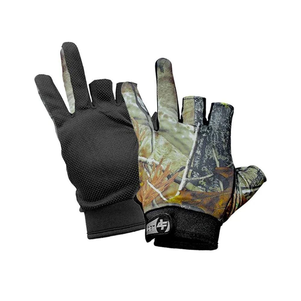 Luva Pesca Tiro Esportivo Albatroz YL013 NewCamu Dois Dedos Nylon Antiderrapante