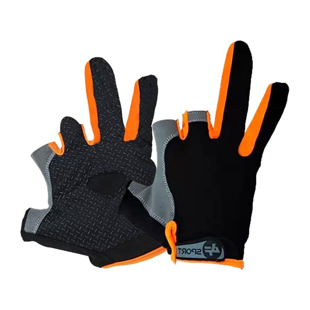 Luva Pesca Tiro Esportivo Albatroz YL013 Sport Dois Dedos Nylon Antiderrapante