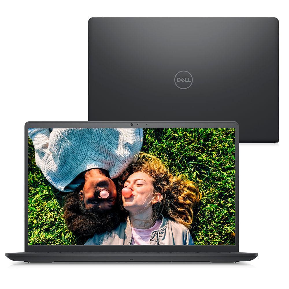 Notebook Dell Inspiron I15-I120K-U20P 15.6" Full HD 12ª Geração Intel Core i5 8GB 256GB SSD Linux Preto