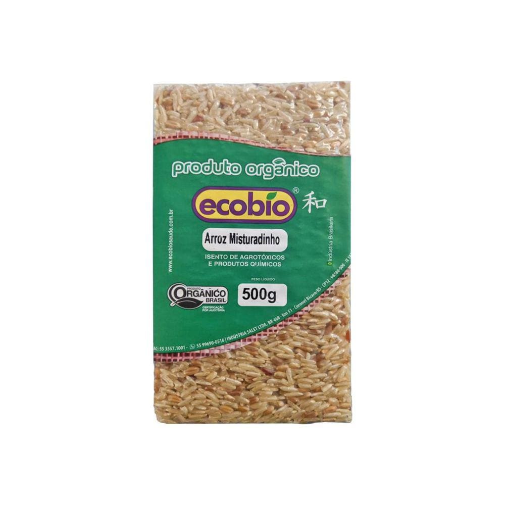 Kit 2X: Arroz Misturadinho Orgânico Ecobio 500g