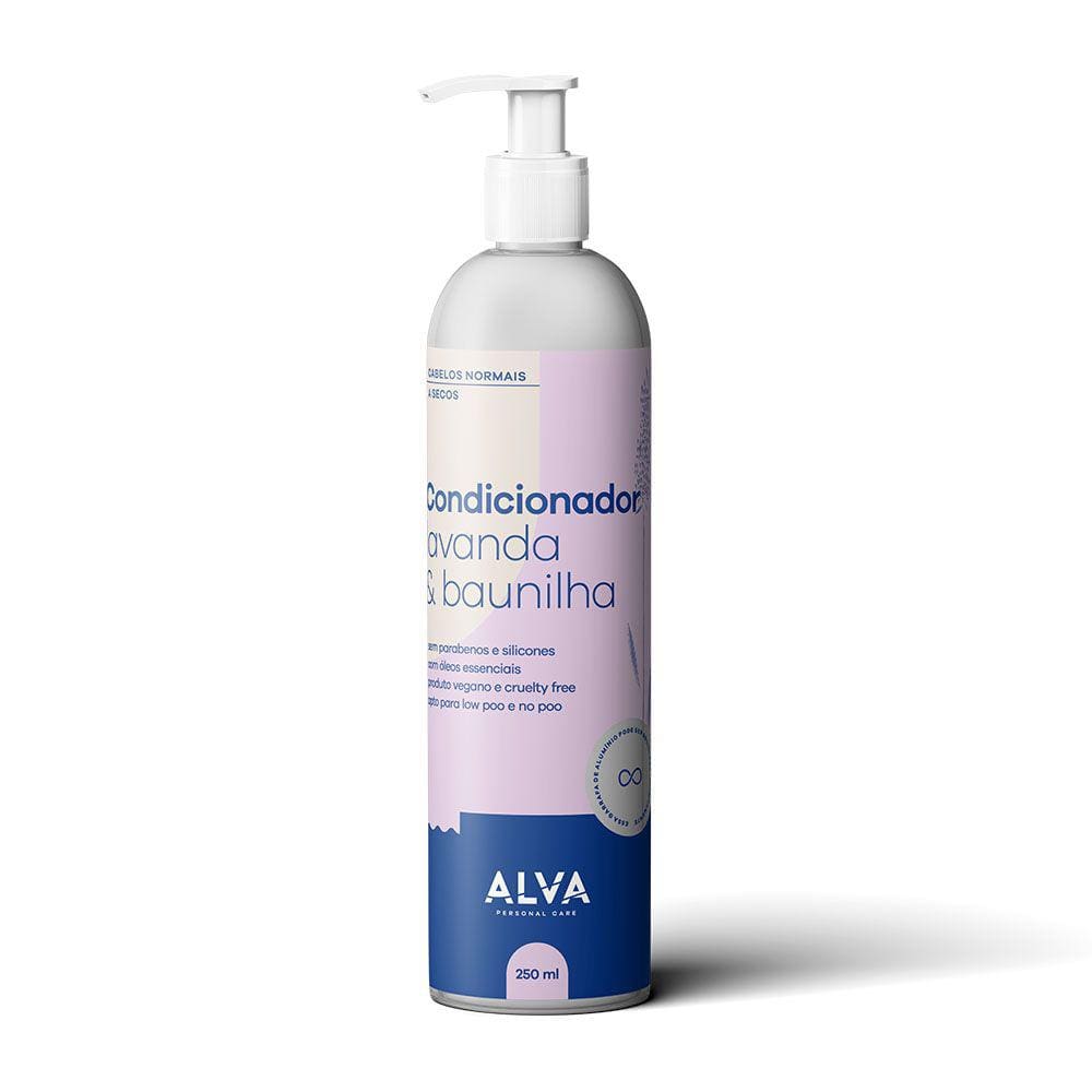 Condicionador Vegano Lavanda e Baunilha Alva 250ml