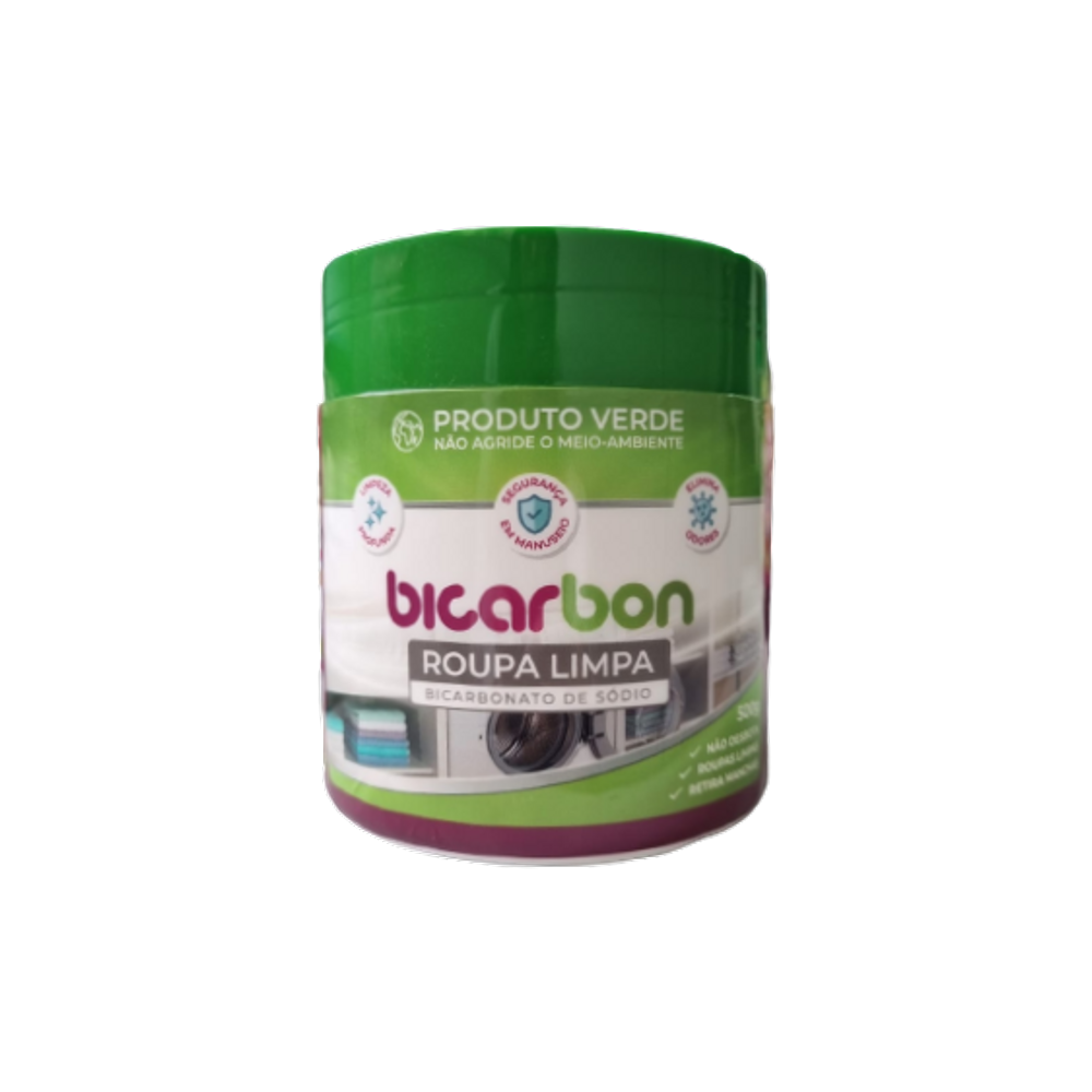 Kit 2X: Bicarbonato de Sódio Roupa Limpa Bicarbon 500g