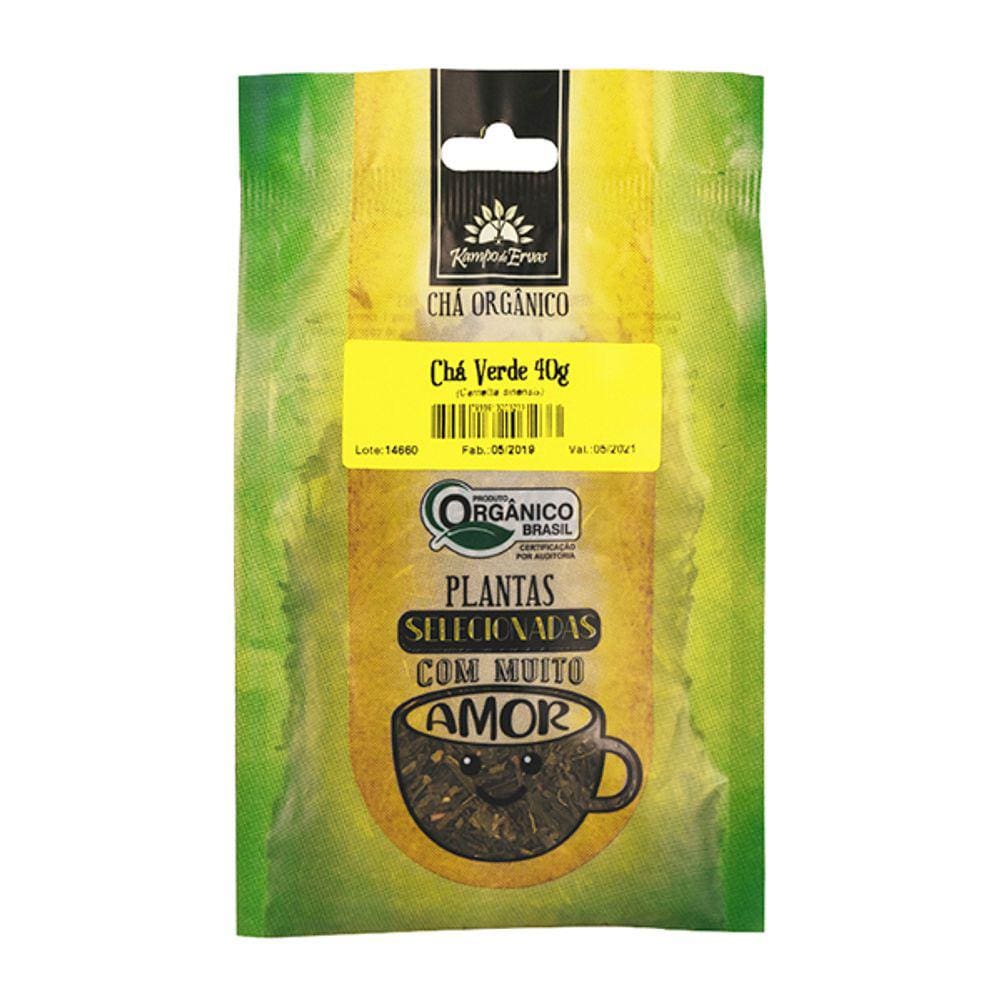 Kit 3X: Chá Verde Orgânico Kampo de Ervas 40g