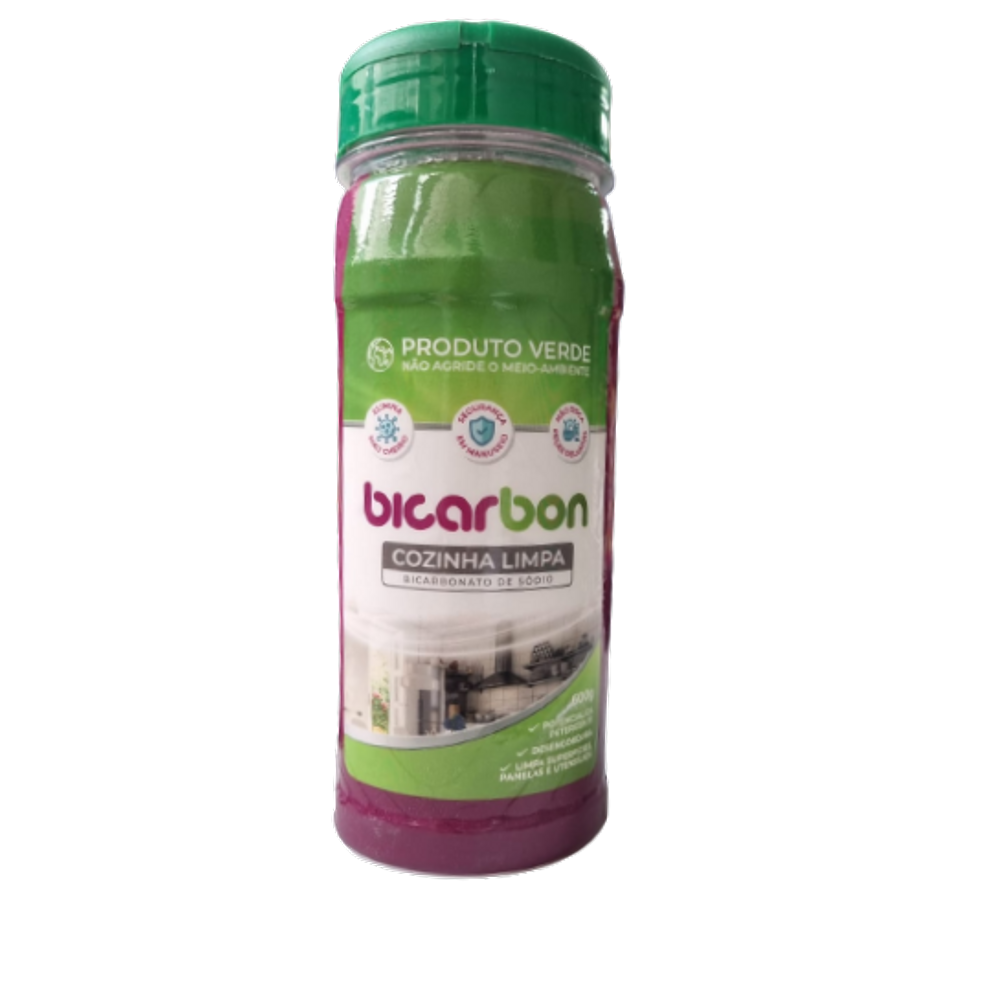 Kit 2X: Bicarbonato de Sódio Cozinha Limpa Bicarbon 600g