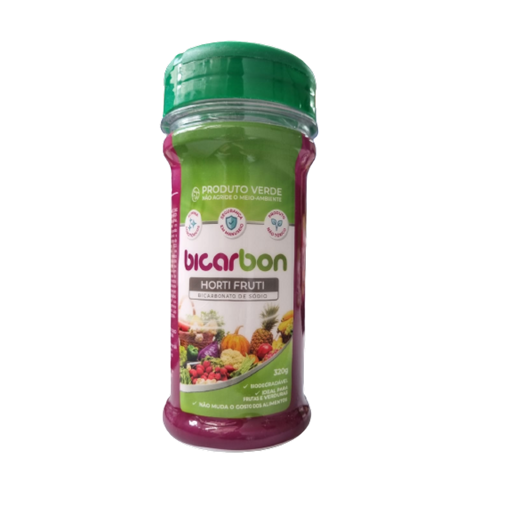 Bicarbonato de Sódio para Higienizar Horti Fruti Biodegradável Bicarbon 320g
