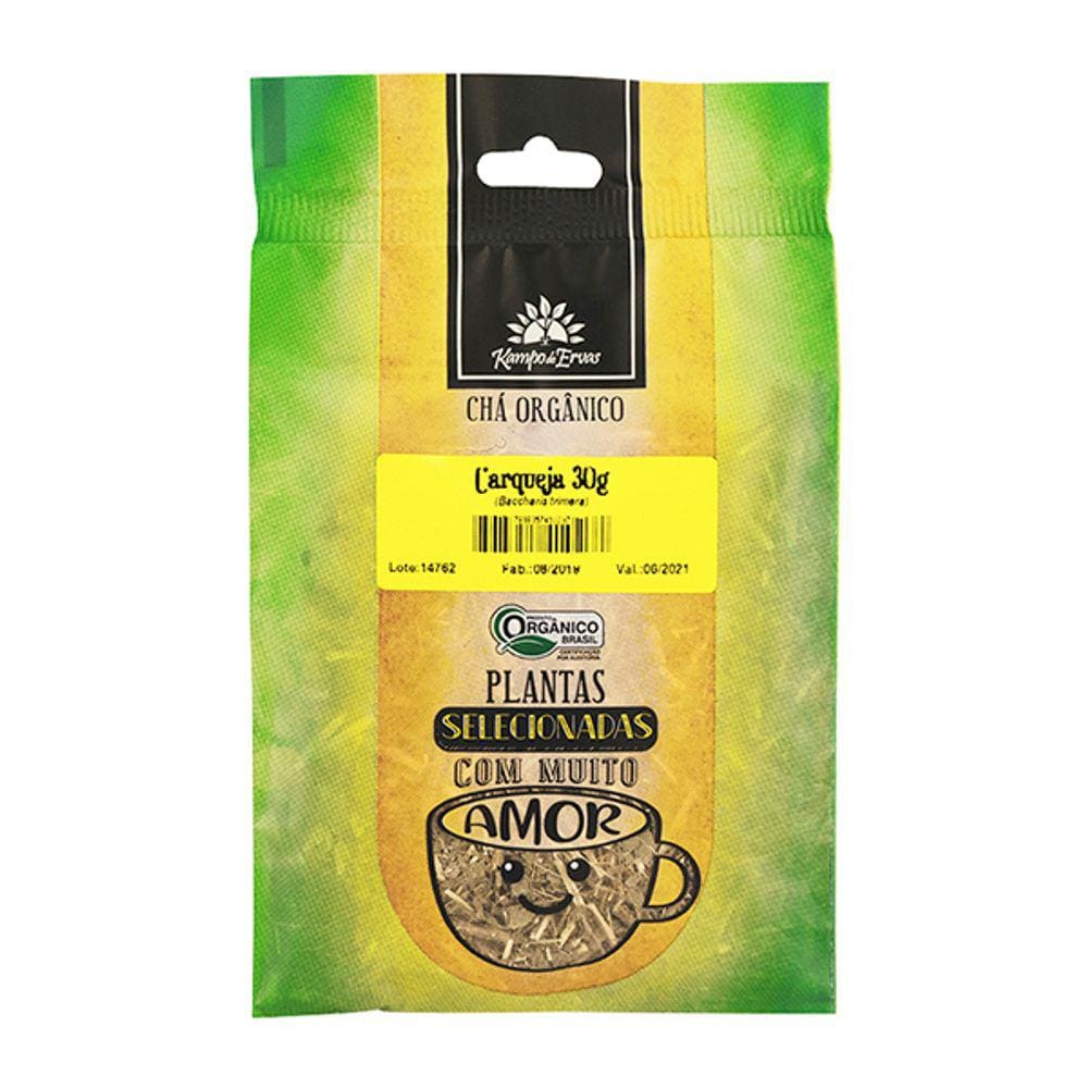 Kit 3X: Chá de Carqueja Orgânico Kampo de Ervas 30g