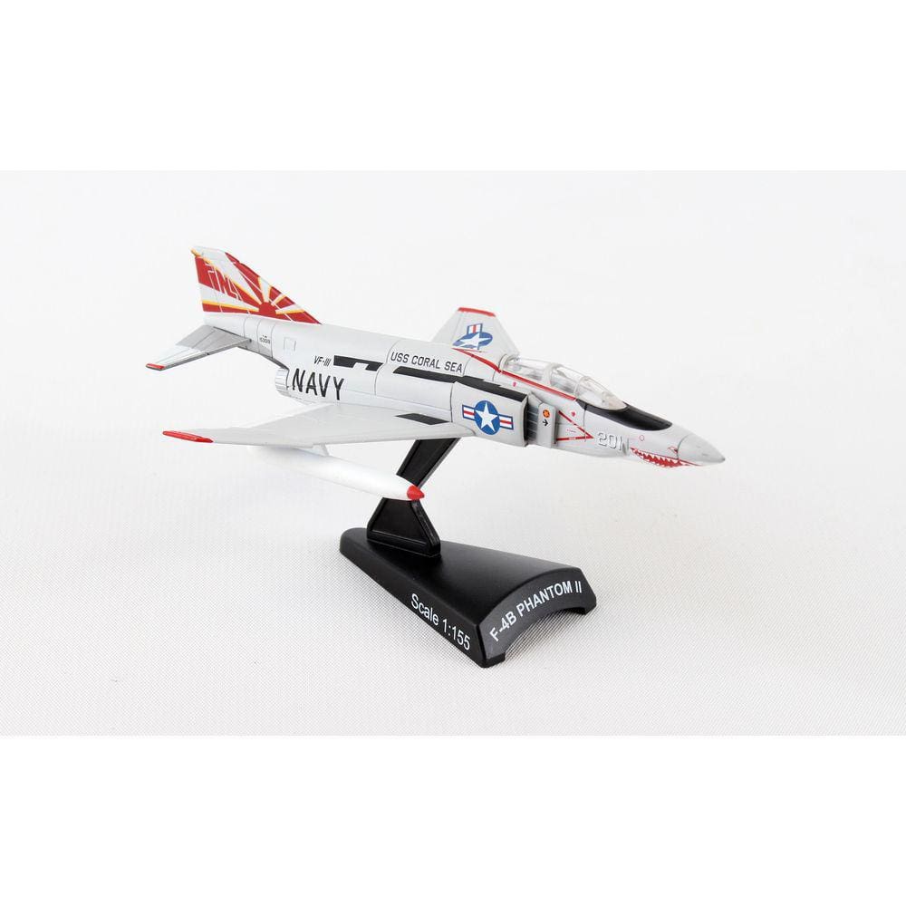 Miniatura Aviao Caça Daron F-4B Phanto Ii Escala 1/155