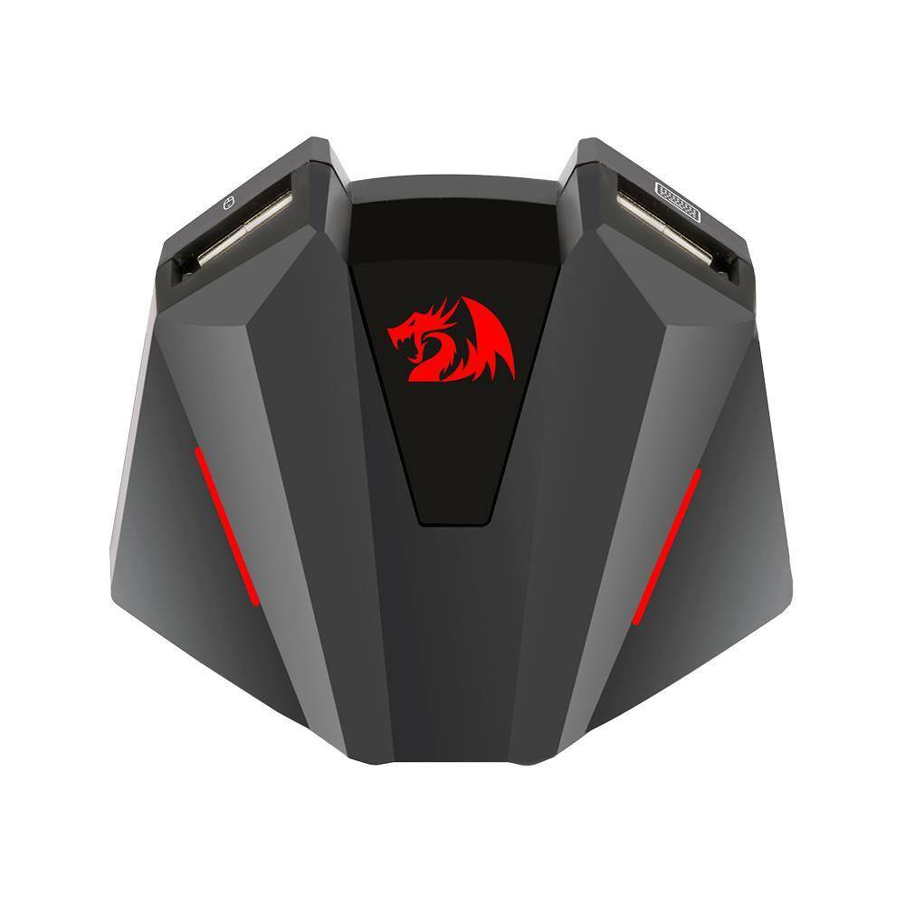 Adaptador de teclado e mouse para jogo Darkwalker FO214 fps para