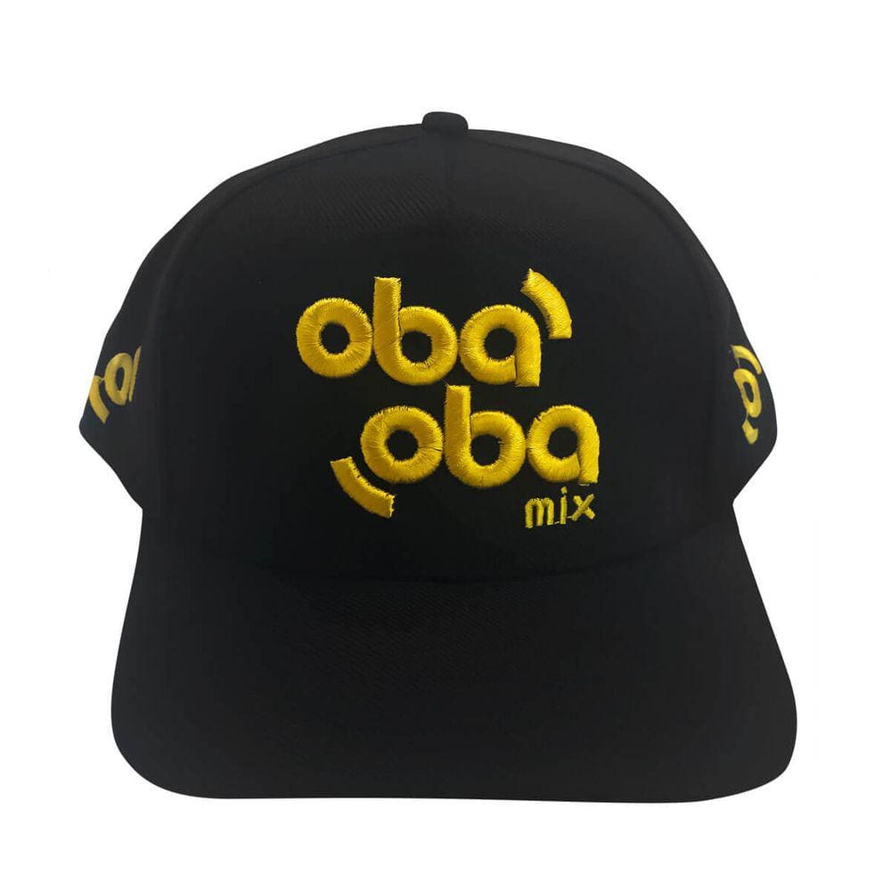 Boné em Tecido bordado Oba Oba Mix
