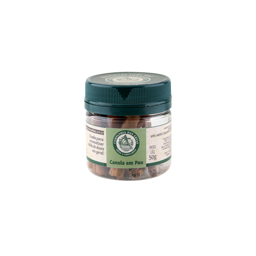 Canela em Pau Companhia das Ervas 50g