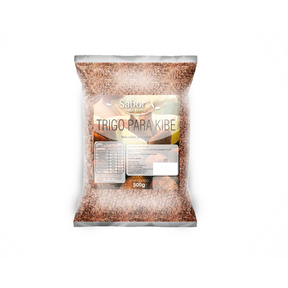 Trigo para Kibe Sabor da Terra 500g