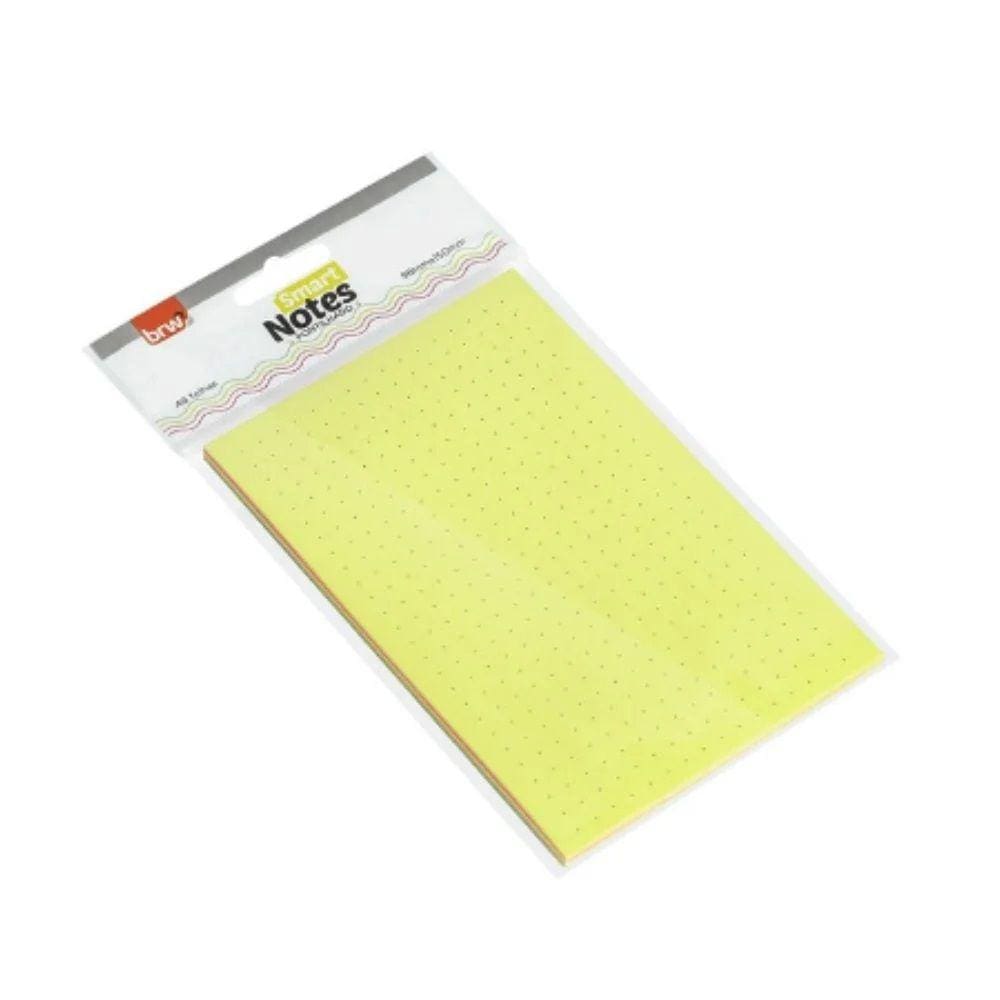 Bloco de Notas Smart Notes Pontilhado Neon 48 Folhas BRW