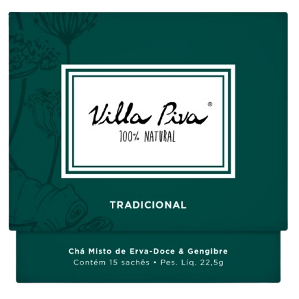 Chá Misto Tradicional Villa Piva 15 Sachês