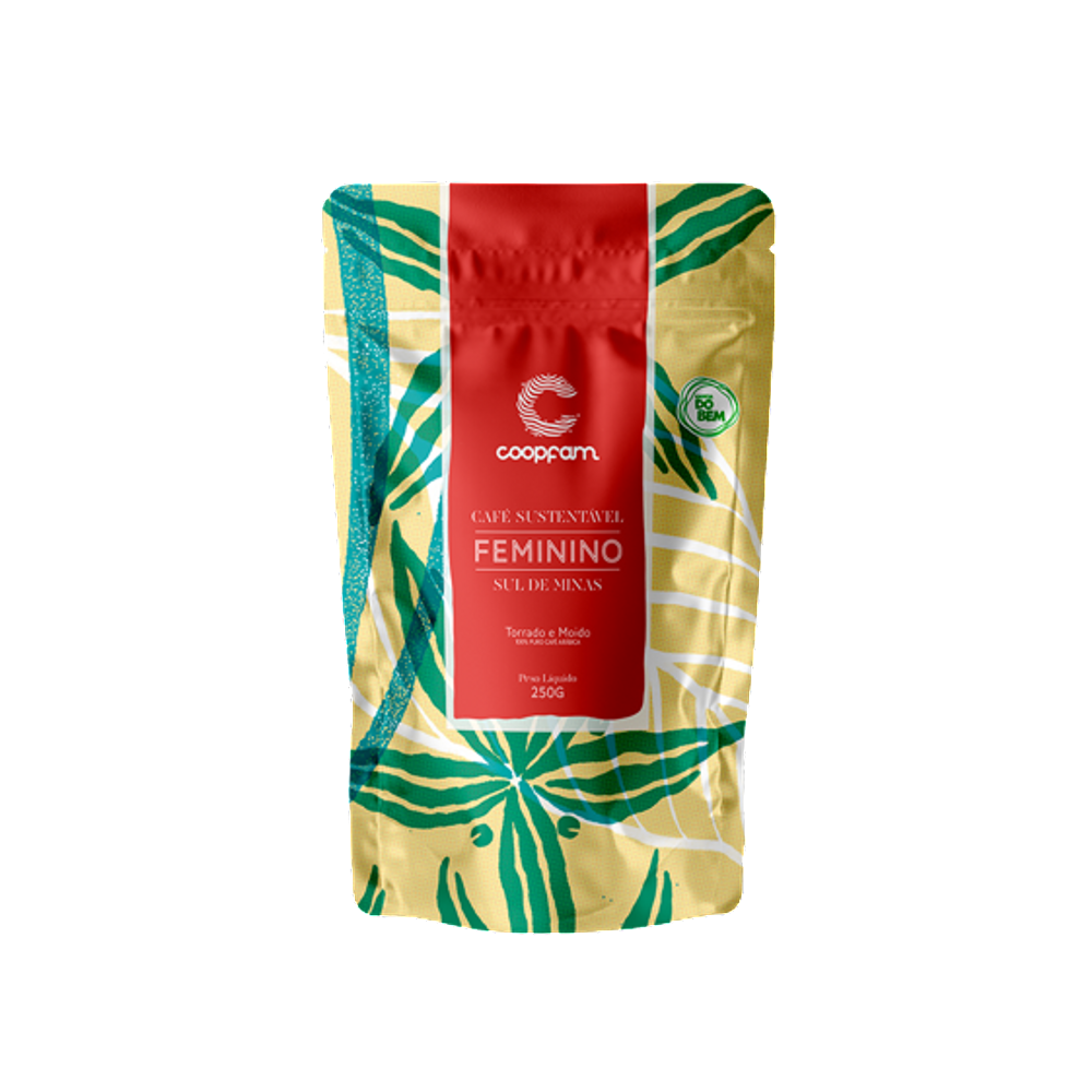 Kit 3X: Café Feminino Sustentável Moído Coopfam 250g