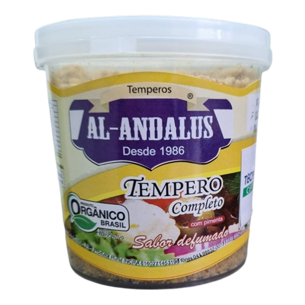 Tempero Completo Defumado Puro Orgânico Al Andalus 280g