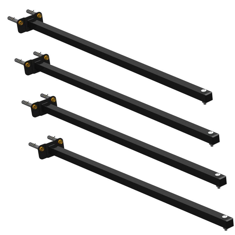 SUPORTE REFLETOR BASE RETA BRAÇO 30 cm 4 Cjts