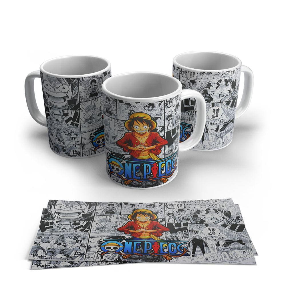 Caneca de Porcelana One Piece Modelo 030
