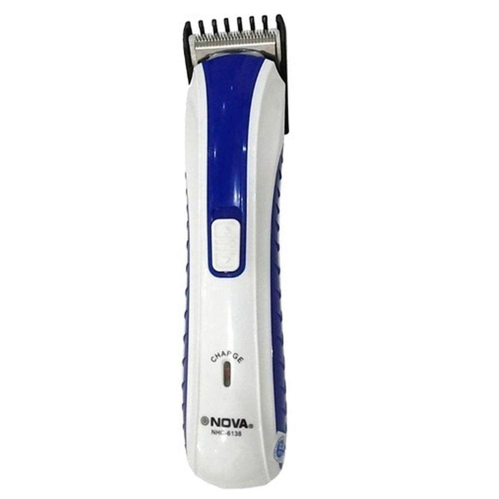 Barbeador Aparador Eletrico Nova Bivolt Nhc Bivolt - Azul