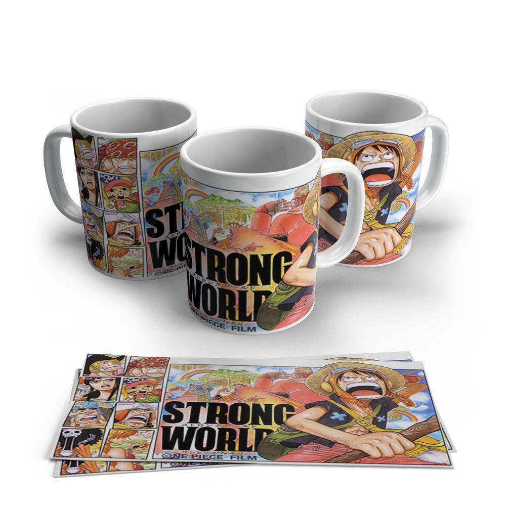Caneca de Porcelana One Piece Modelo 009