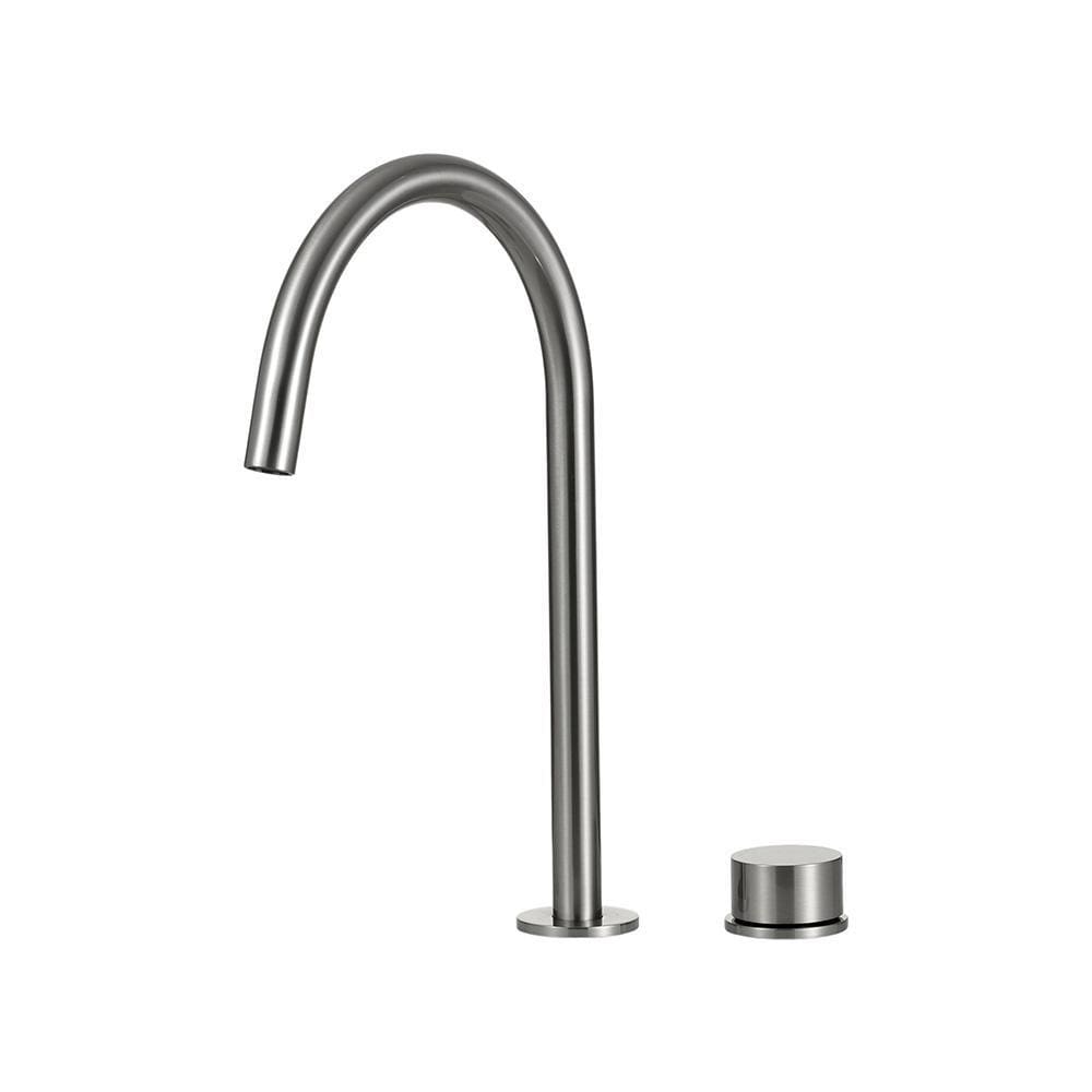 Torneira Para Banheiro Misturador Monocomando Carás Pingoo.casa - Prata Escovado