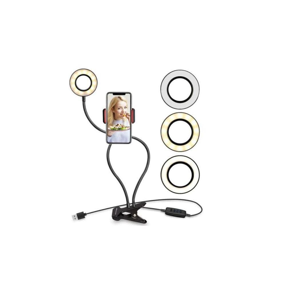 Selfie Ring Light Com Sup Para Celular Com Luz De Ubeesize