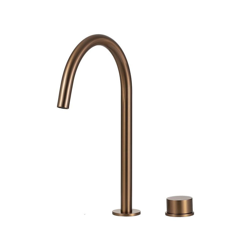 Torneira Para Banheiro Misturador Monocomando Carás Pingoo.casa - Dourado Rose