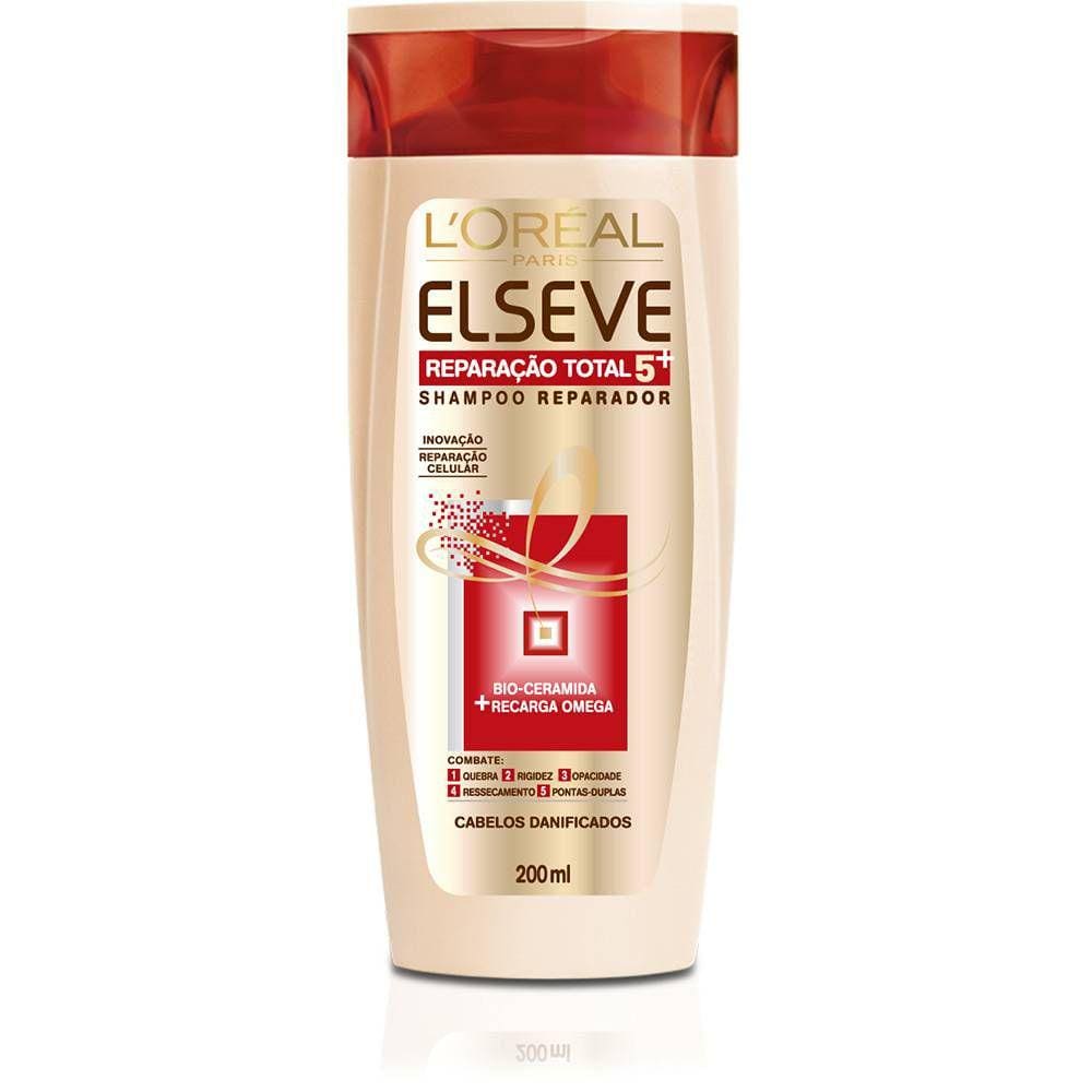 Shampoo Elseve Reparação Total 5 com 200ml