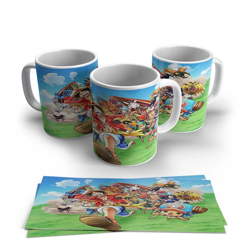 Caneca de Porcelana One Piece Modelo 037